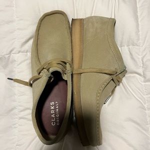 Mens Clark Wallabees- worn twice (size 10.5)